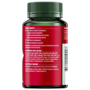 (PRE ORDER) Nature's Own High Strength Magnesium Orotate 60 Capsules shelf life 2yrs